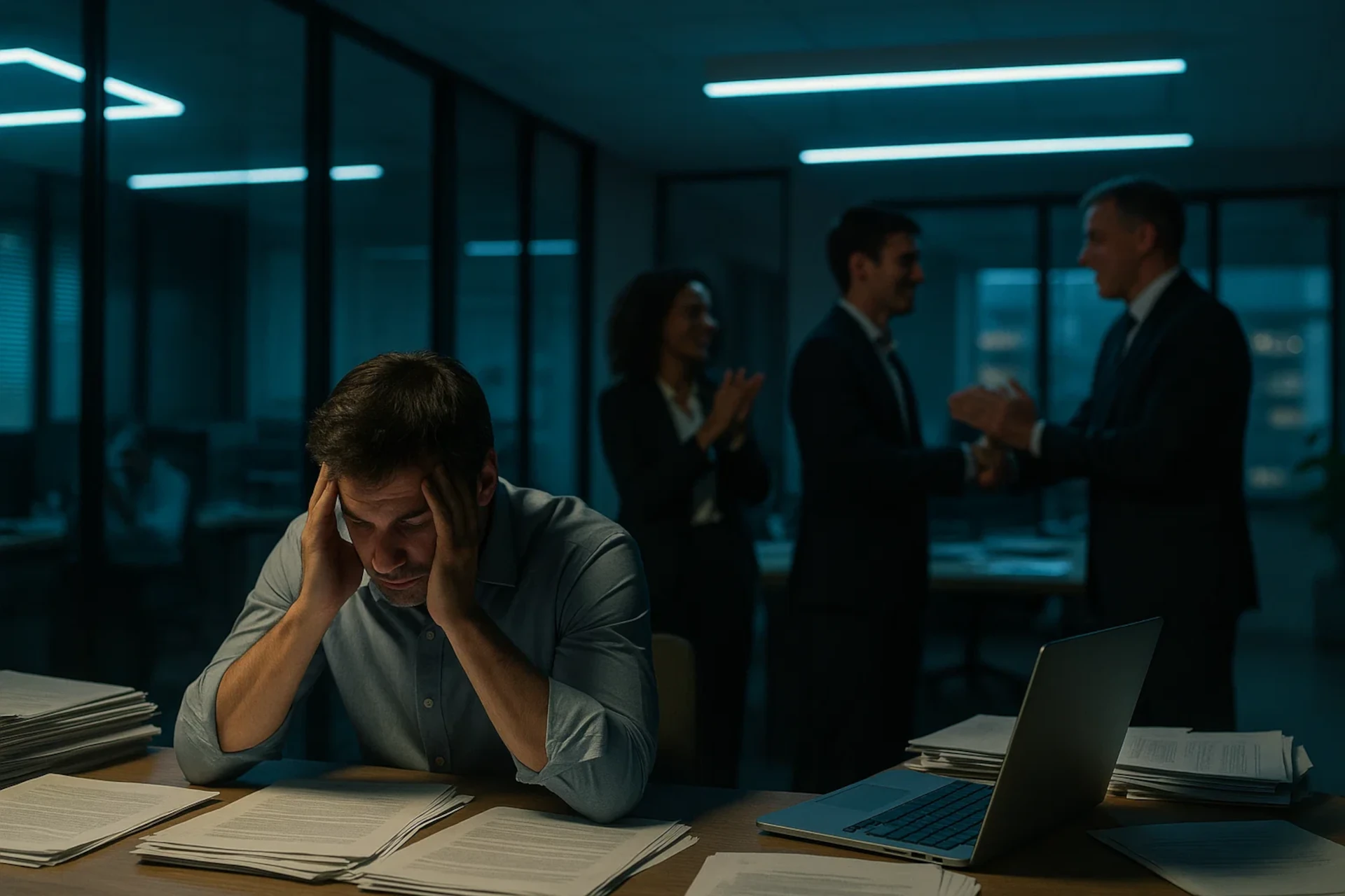 Alta pressão, baixo reconhecimento e a síndrome de burnout