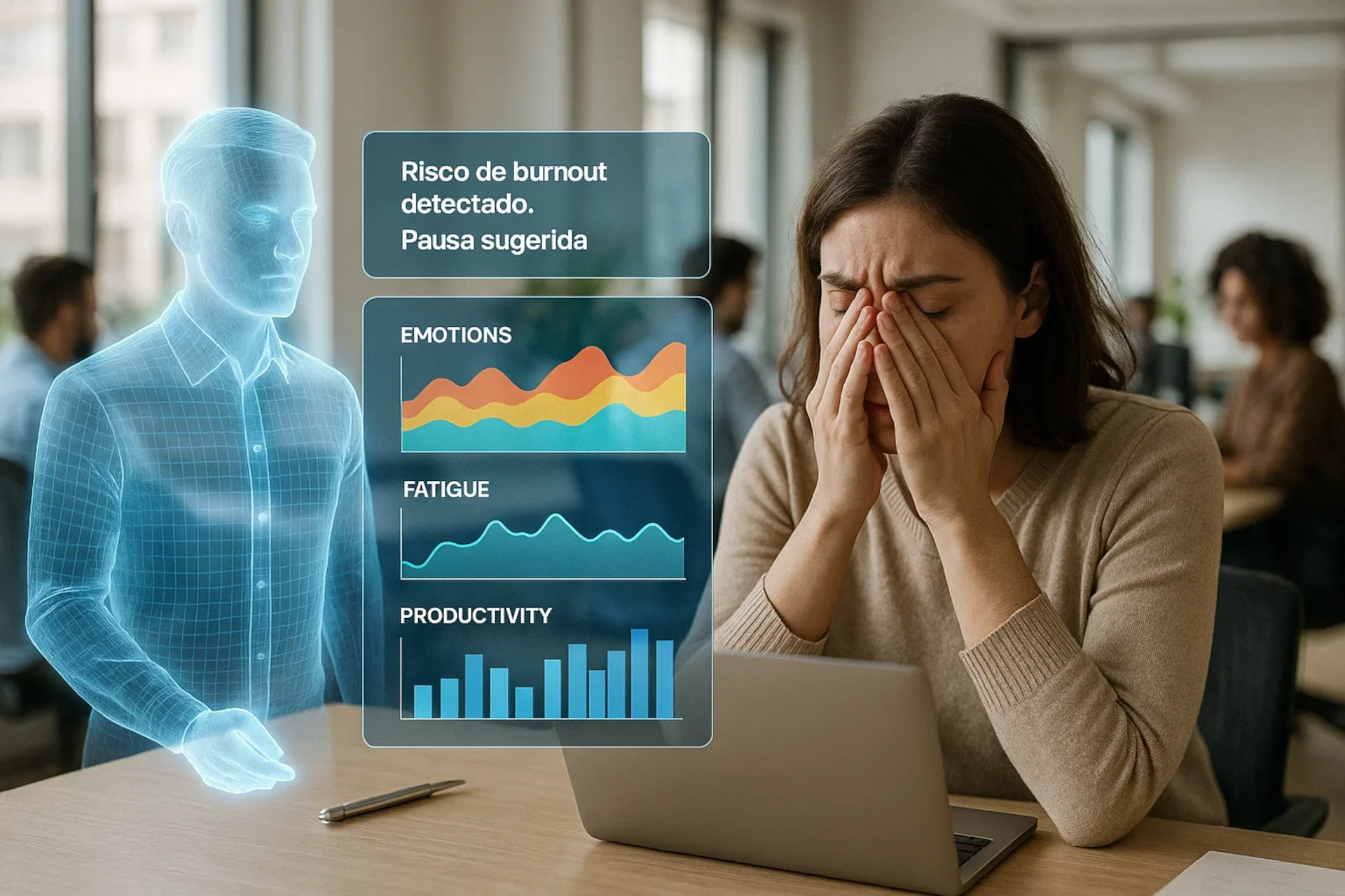 IA na prevenção de burnout: como ela pode ser usada?
