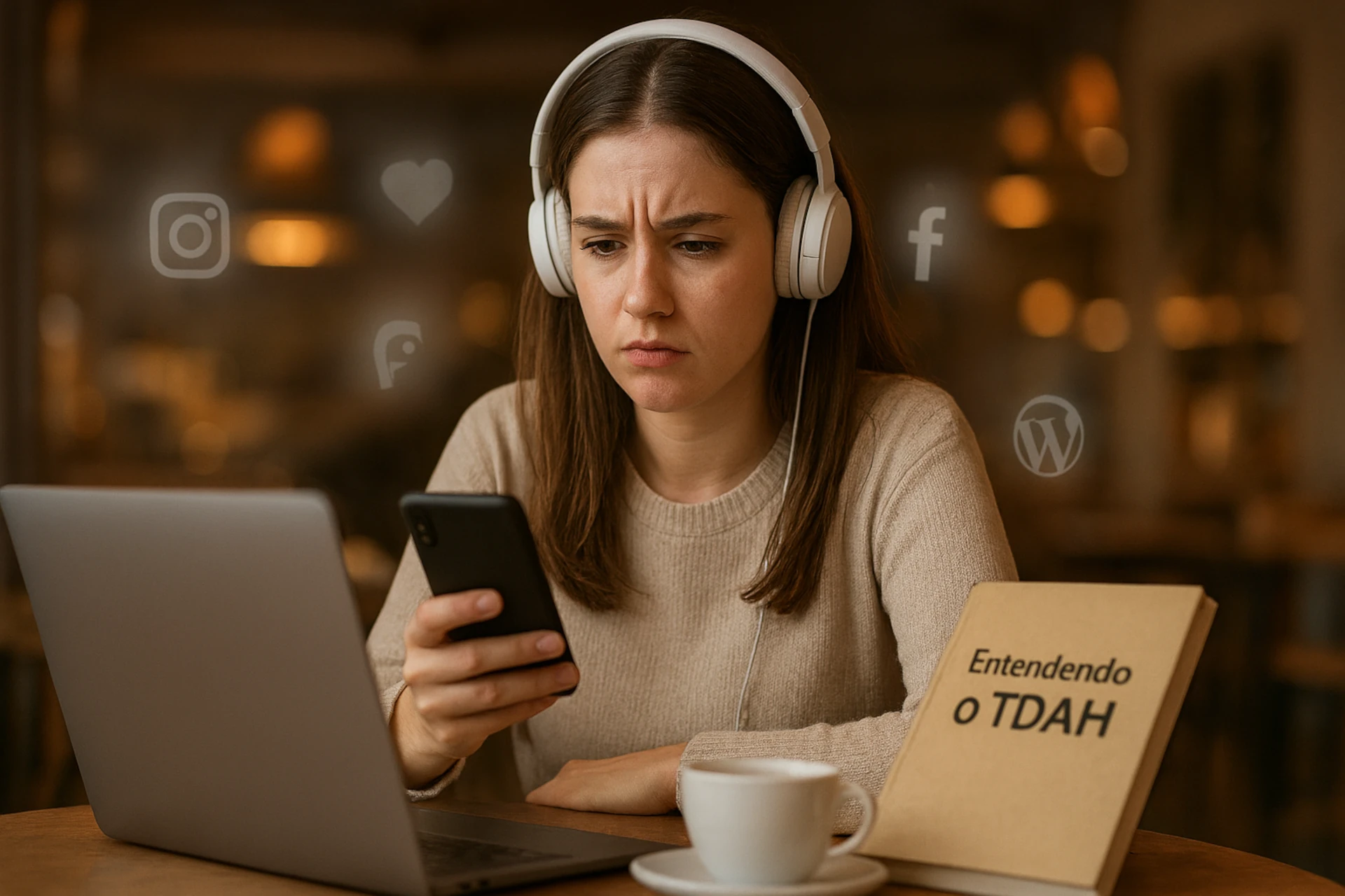 O TDAH nas redes sociais: autodiagnóstico, memes e desinformação
